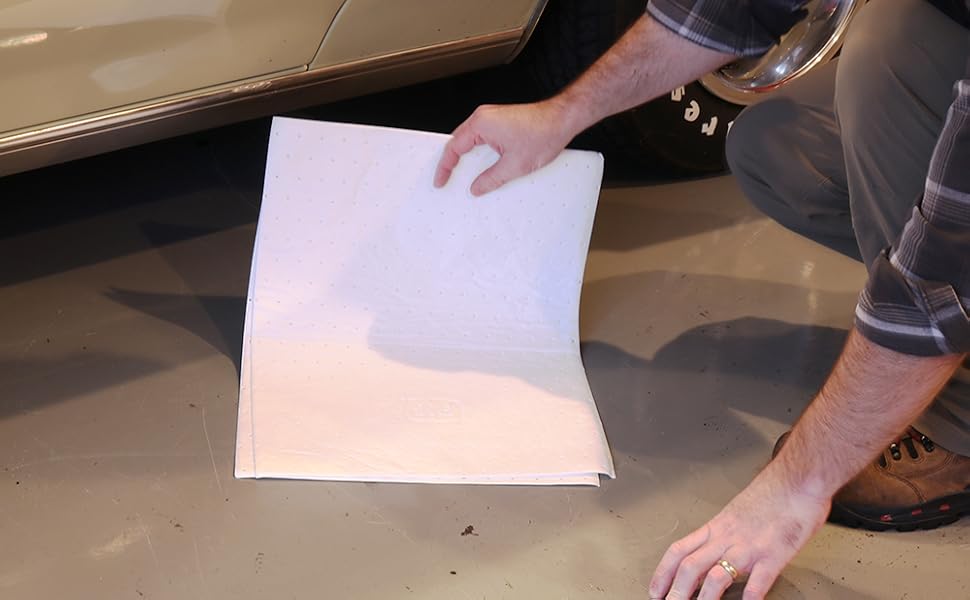 Pig Home Solutions Garage Oil Mat 1 Roll 15" x 50' Roll