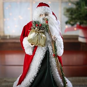 Amazon.com: Factory Direct Craft Pack of 6 Vinyl Santa Claus