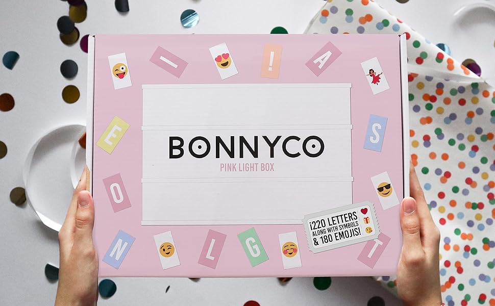 Pink light box. toy very interactive. Perfect as a gift