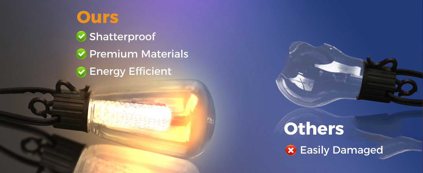 rgb string lights outdoor