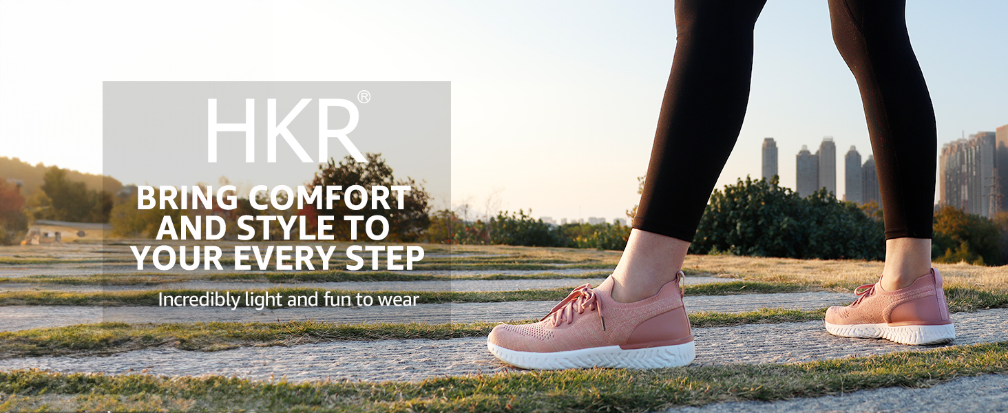 HKR Women Trainers Athletic Running Shoes Sport Walking Sneakers Lightweight Tennis Shoes 11 womens trainers