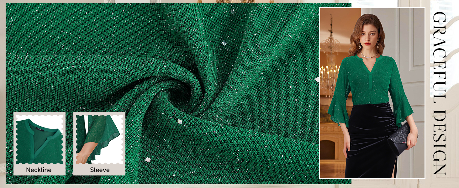 Lotusmile Dressy Tops for Women