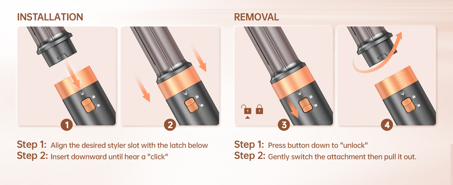 hot air wrap hair styler blow dryer brush dual voltage straightener