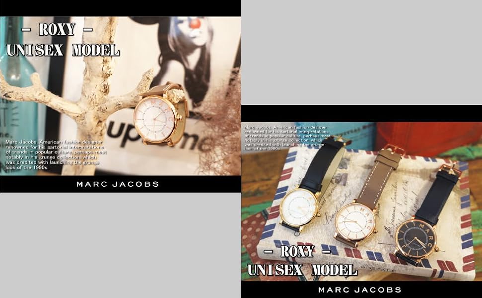 腕時計『マークジェイコブズ 』ピンクゴールド 36mm ・MJ1533 マークジェイコブス ペアウォッチ/ロキシー/MJ1533/MJ1538