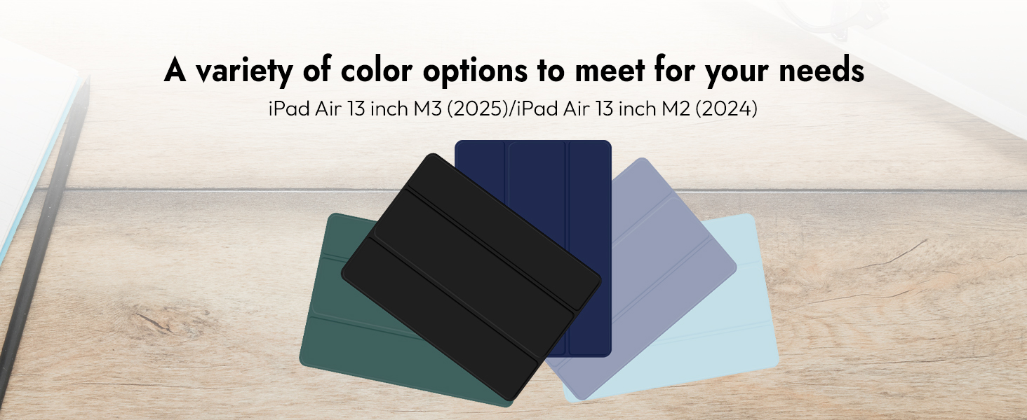 Color Options for iPad Air 13 inch M3/iPad Air 13 inch M2