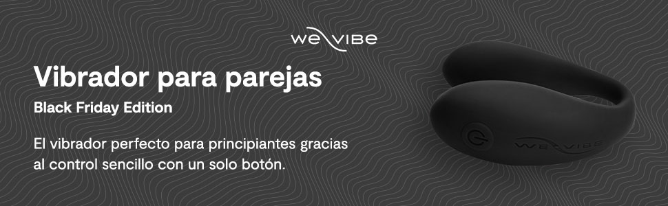 Vibrador We-Vibe Black Edition para parejas - Juguete sexual ...