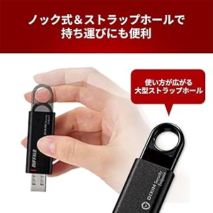 Amazon | バッファロー セキュリティー USBメモリー 16GB USB3.2