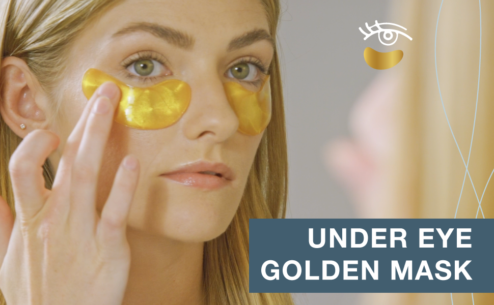 Under Eye Patches for Puffy Eyes and Dark Circles 24k