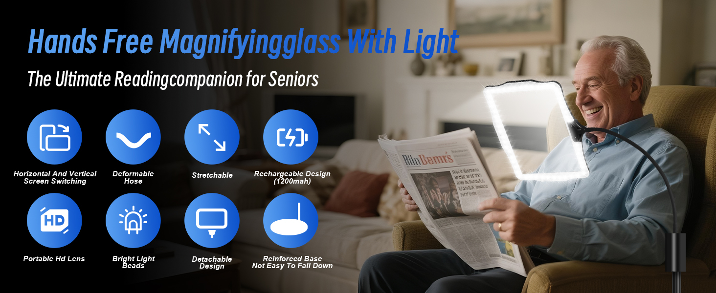 magnifying glasses for close work