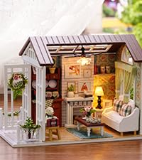 diy miniature dollhouse kit happy times