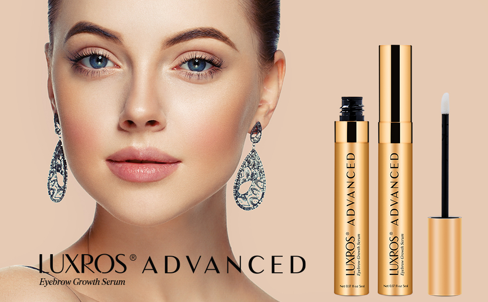 LUXROS Eyebrow Serum, Eyebrow Enhancer Serum, Eyebrow Boost Serum for