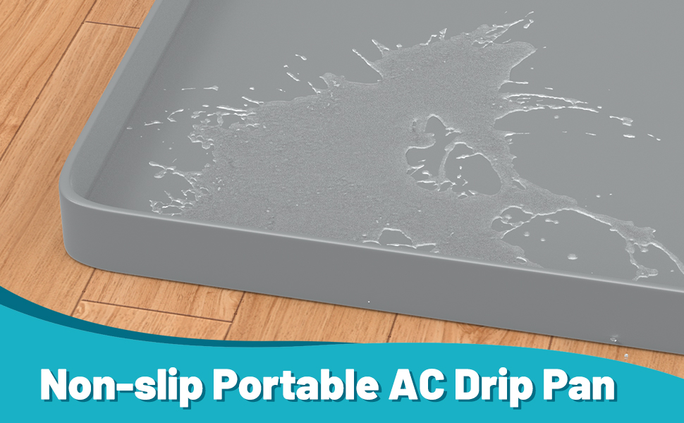 portable AC drip pan