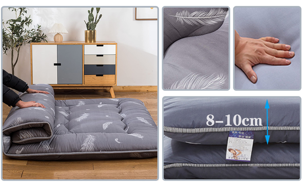 Venuvits Japanese Futon Mattress Twin SizeFoldable Floor