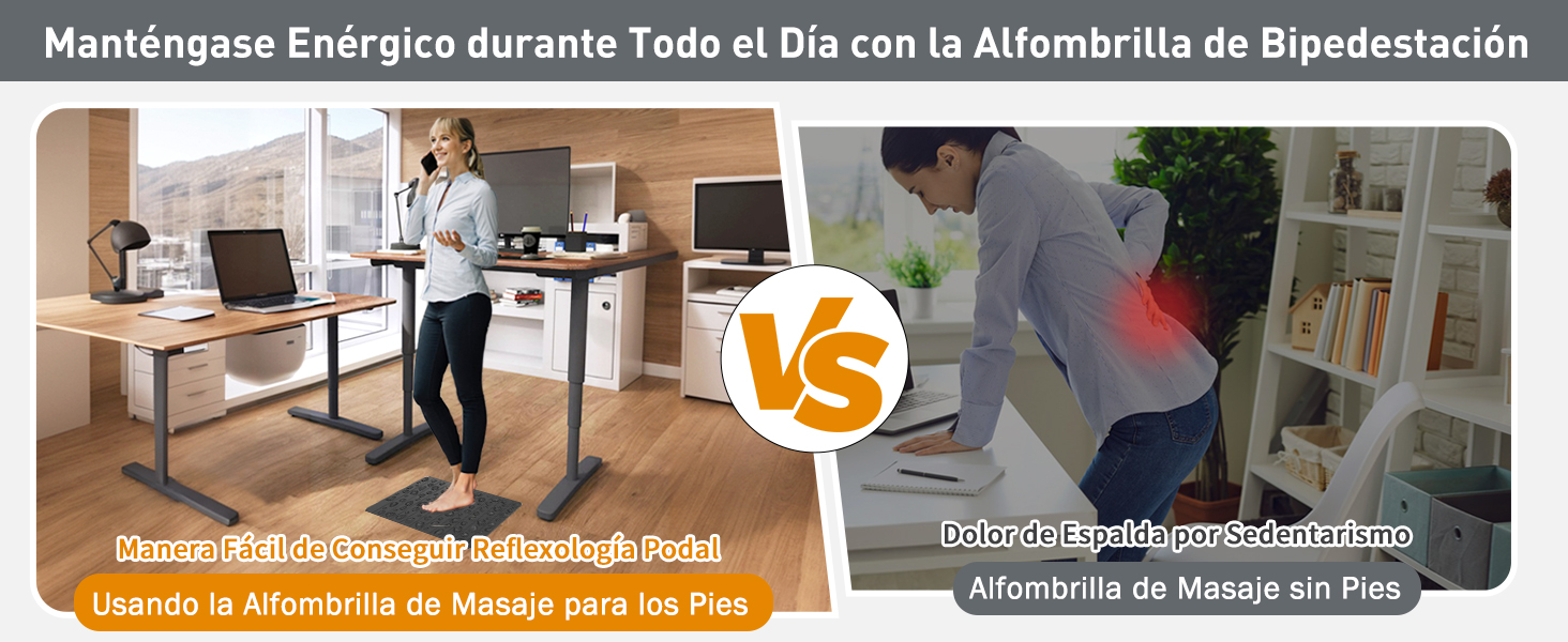 Alfombrilla de Masajeador de Pies Antifatiga