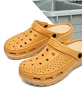 INMINPIN Women and Men Orthopedic Clogs Arch Support Garden Shoes Sandals Slippers with Plantar F...