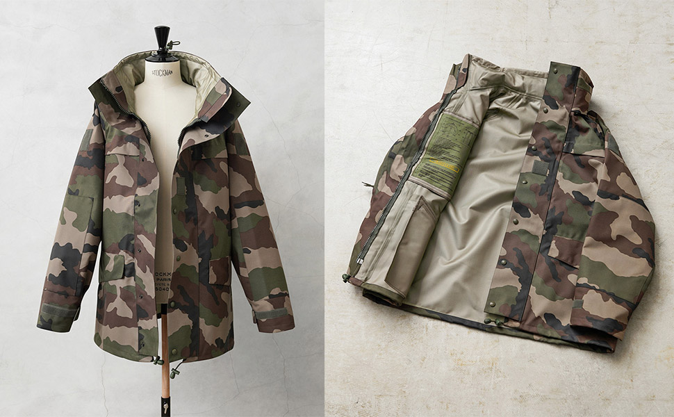 Amazon | 実物 フランス軍 CCE CAMO WATERPROOF フィールド
