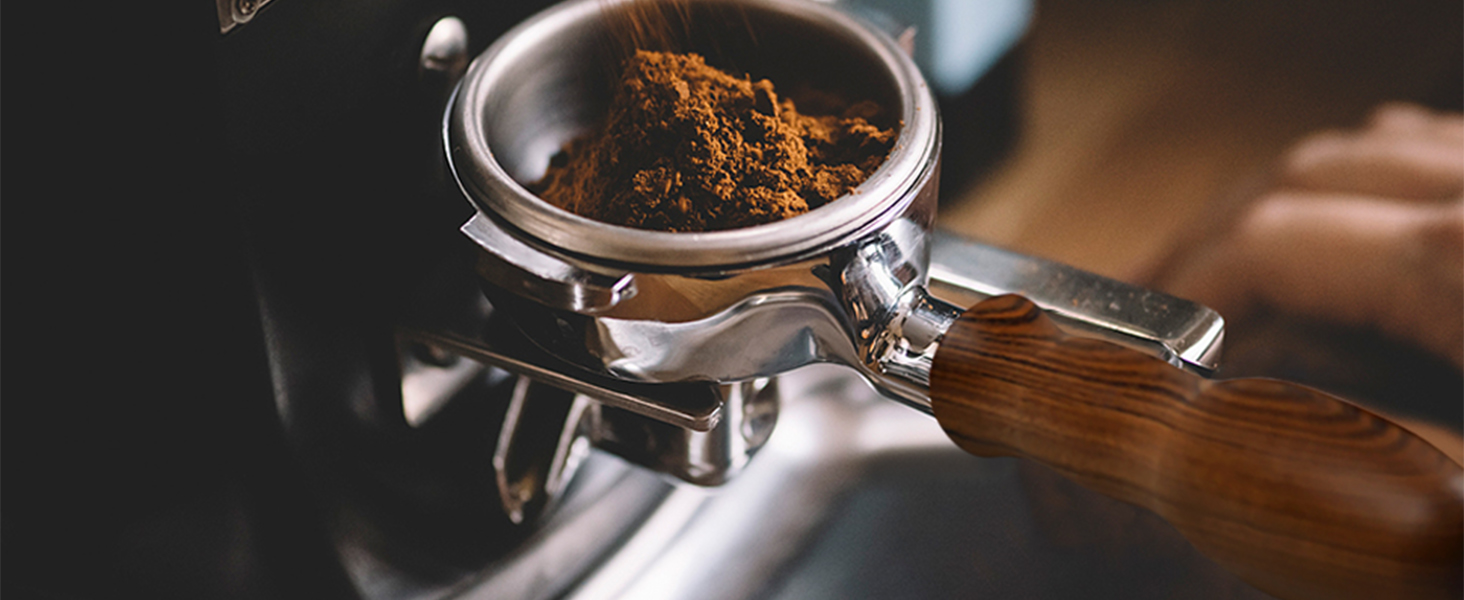 58mm Bottomless Portafilter Compatible with E61, Rocket