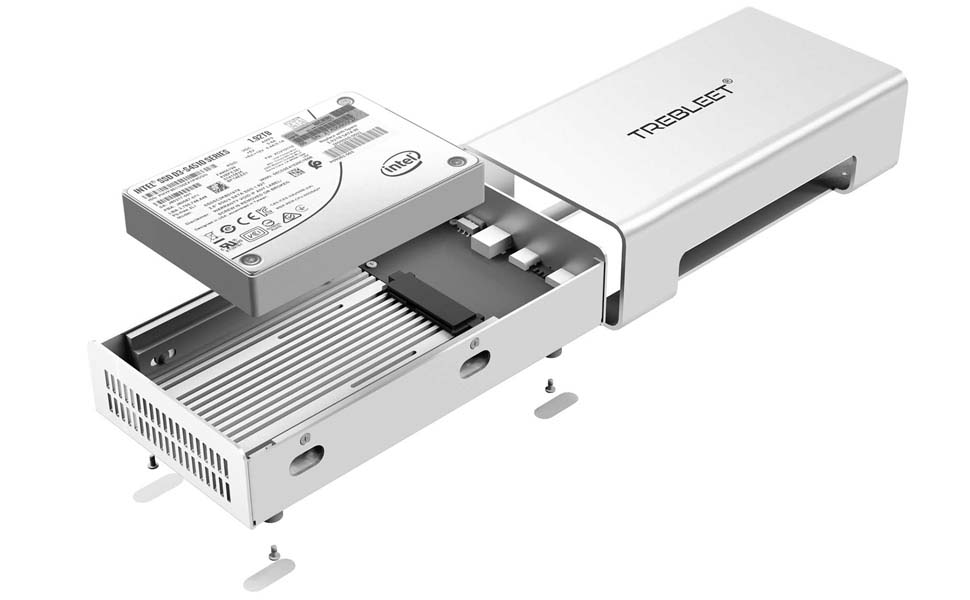 NVMe SSDエンクロージャー アルミニウム合金外部Thunderbolt Amazon.com: Qwiizlab Fanless 40Gbps USB4 Thunderbolt External SSD