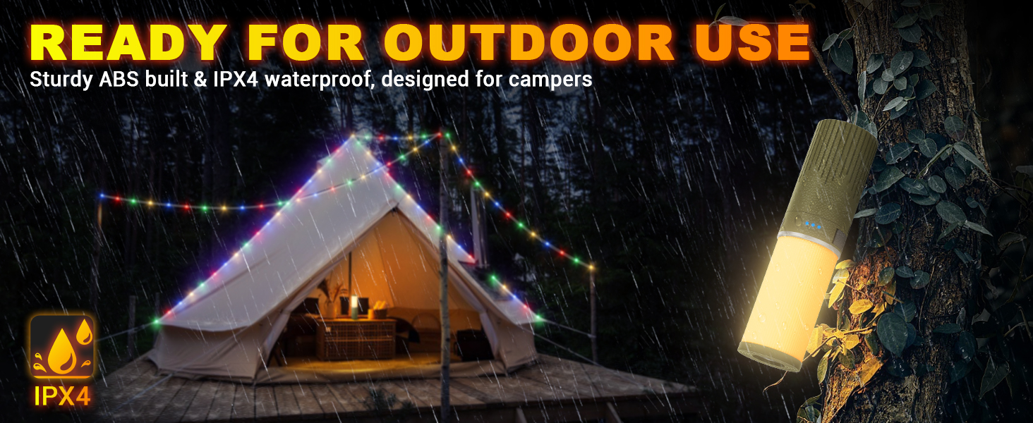 With IPX4 waterproofing