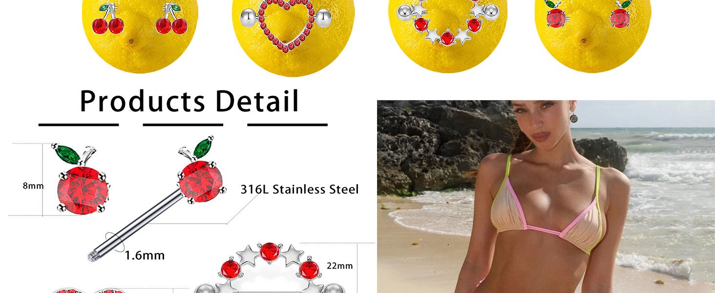 nipple rings for women