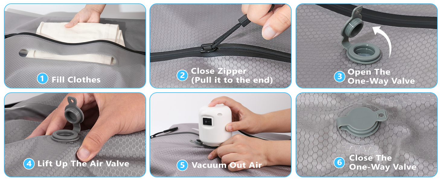 travel vacuum bag