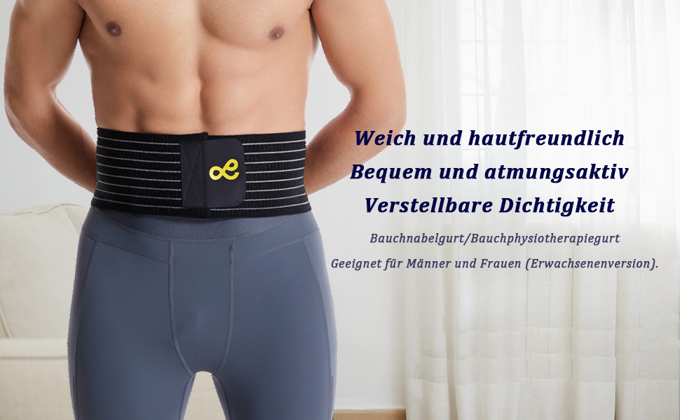 Nabelbruch; Abdomen; Bauchnabel; postoperative Bauchstütze.