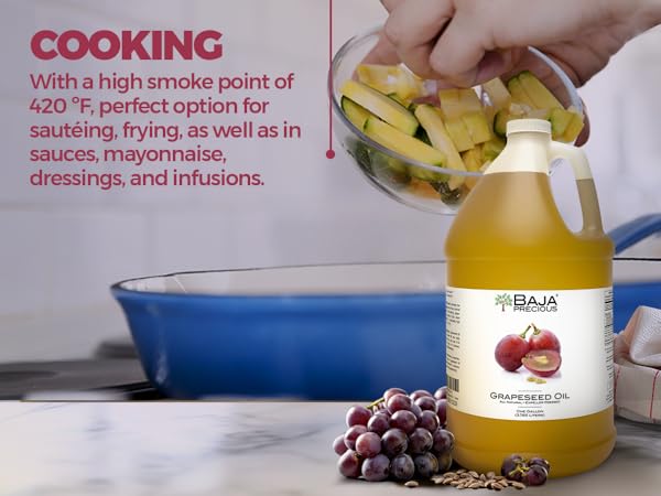 Amazon.com : Baja Precious - Grapeseed Oil, 1 Gallon
