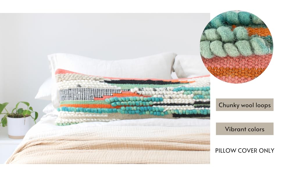 boho lumbar pillow