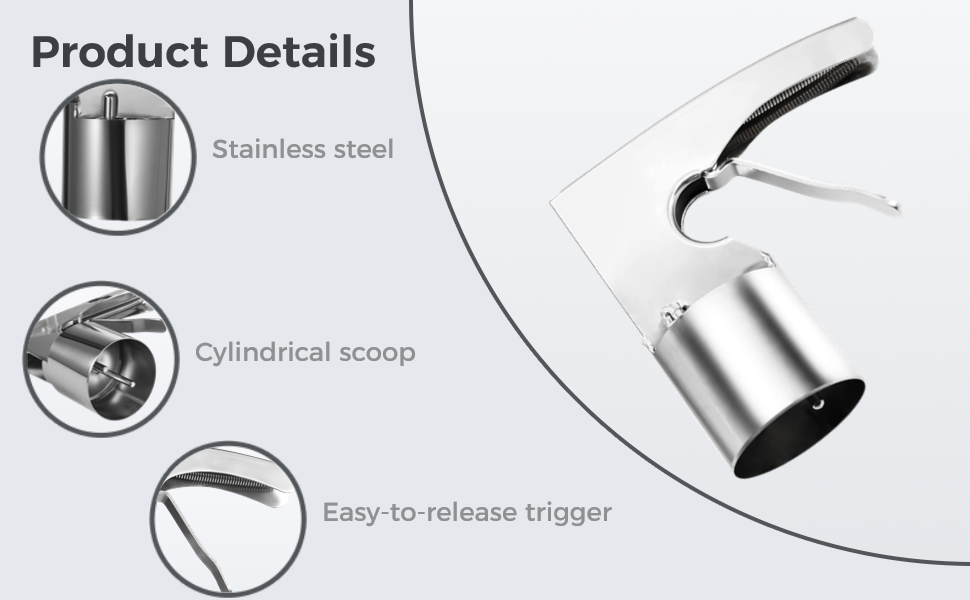 Old Time Ice Cream Scooper, EasytoRelease Ice Cream Scoop