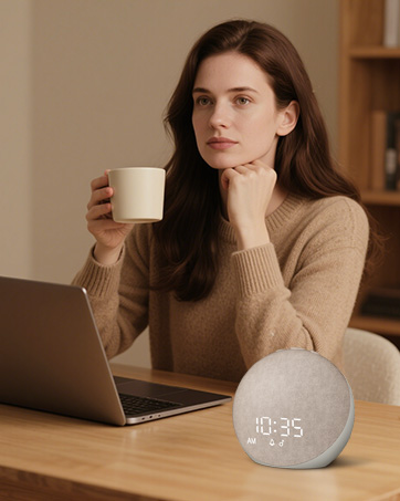 alarm clock sound machine for adults