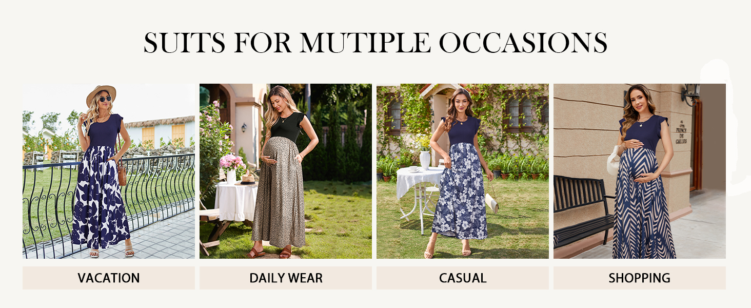 summer maternity dress