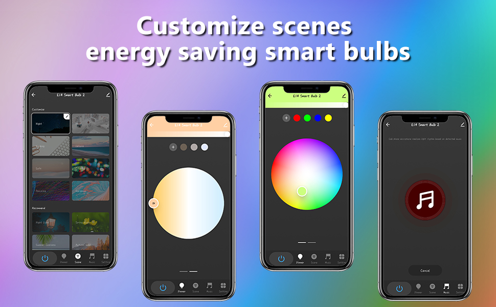 Smart Bulb E14 Light