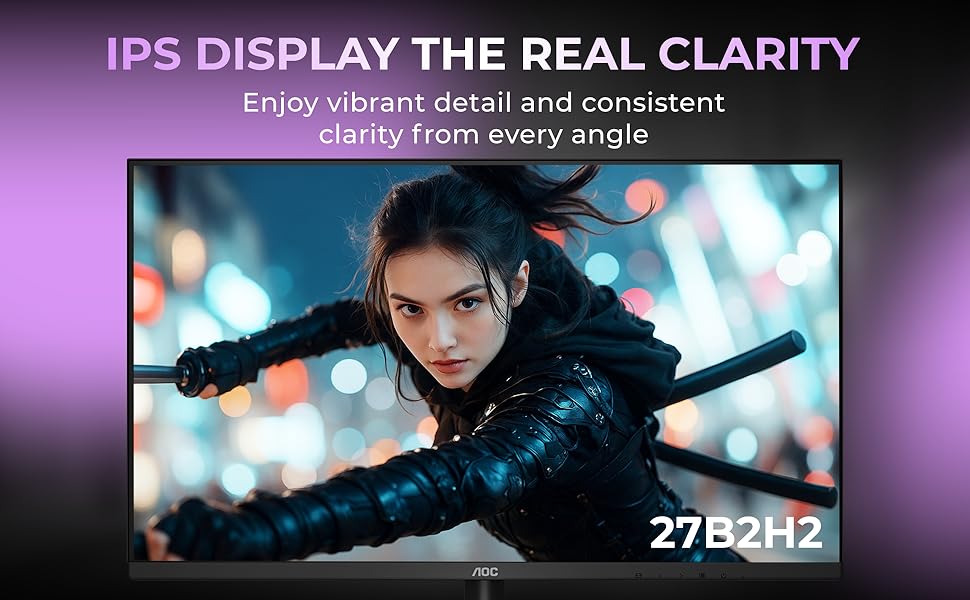 Monitor with high clarity
