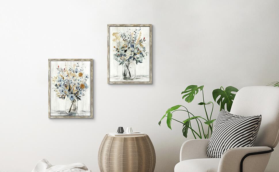 Rustic wooden wall art