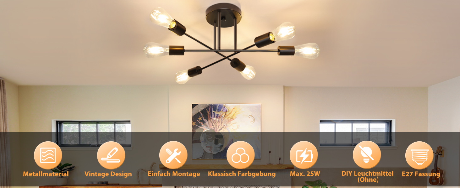 Deckenlampe Vintage