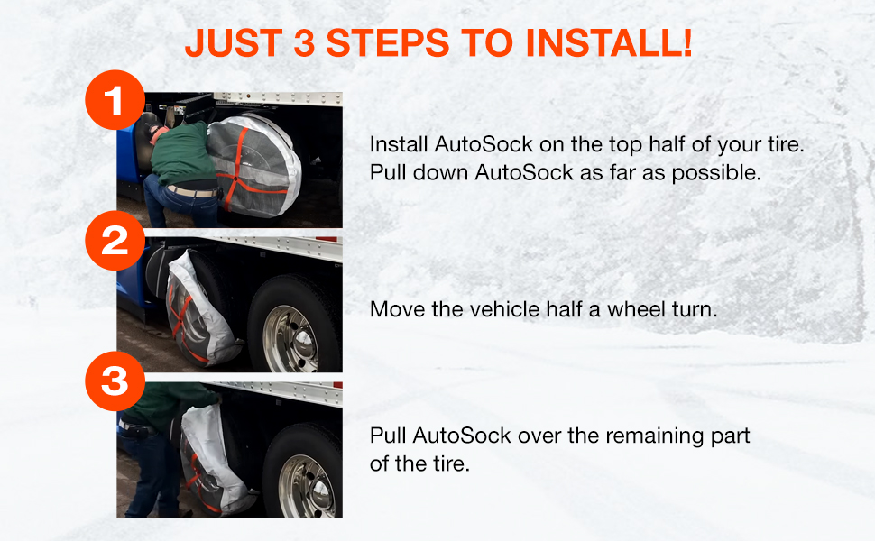AutoSock AL 64 Snow Socks For Tires, Grip Boost Traction