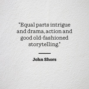 John Shors dit qu'il est à parts égales d'intrigue et de drame, d'action et de bonne narration à l'ancienne.