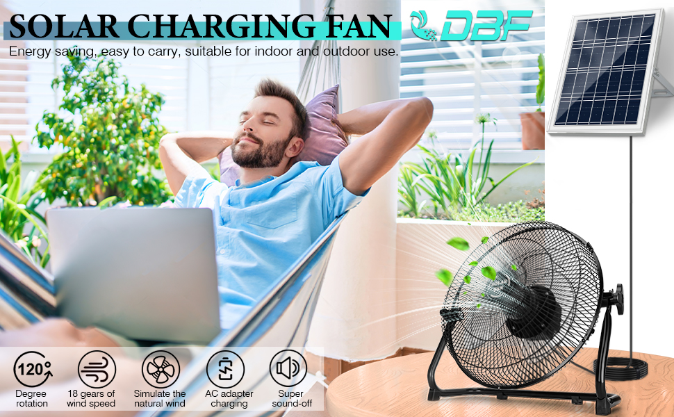solar fan
