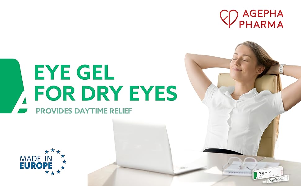 Siccaforte Intensive Dry Eye Gel with Carbomer Corneal Gel & Eye