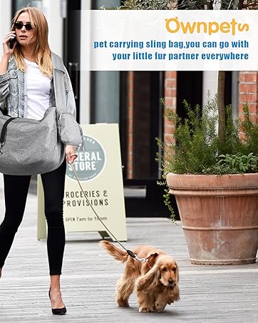 Safe Comfy Pet Sling Carrier