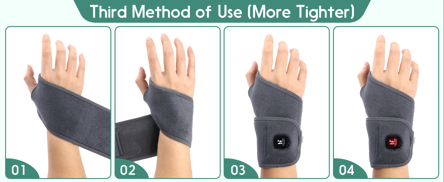 wrist heating pad