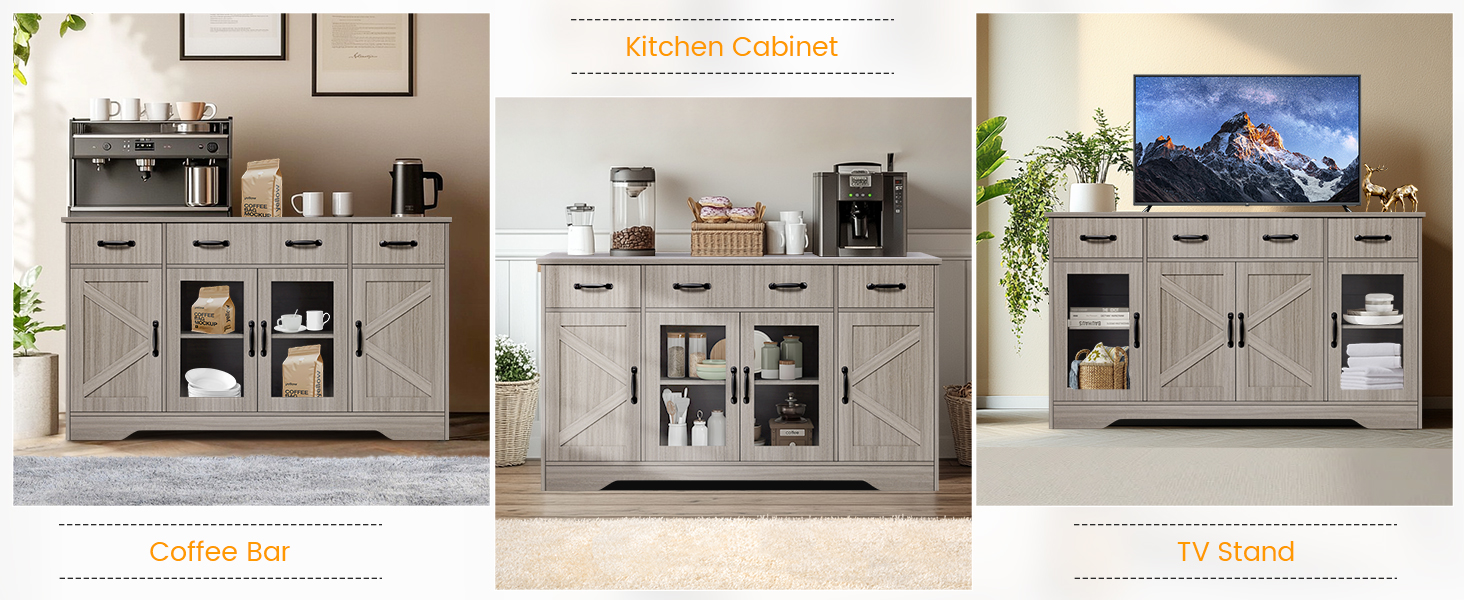 Farmhouse Buffet Cabinet