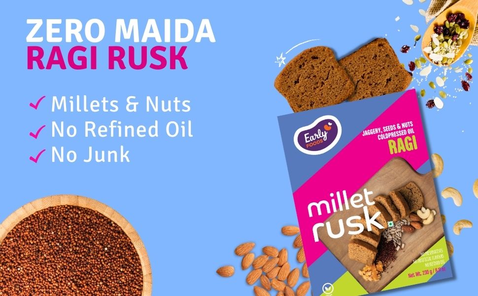 Millet Rusk Millet Toast