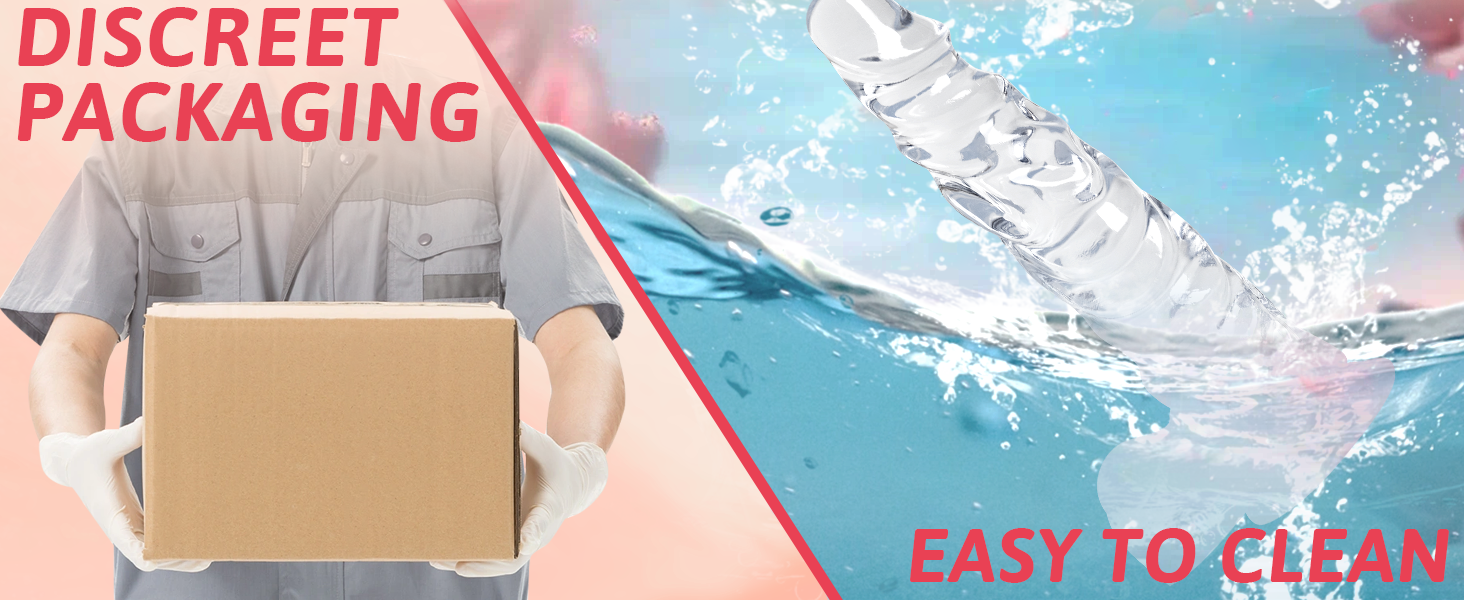 easy cleaning dildo
