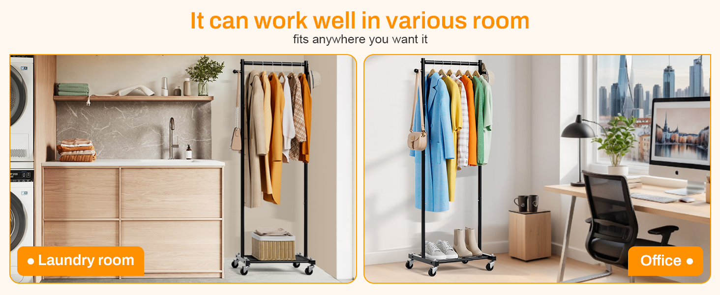 garment racks for hanging clothes