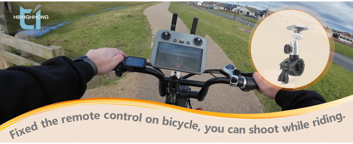 for DJI Mini 3/Air 3/Mini 3 Pro/Mini 4 Pro/Remote Control Riding Bracket