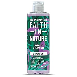 Faith In Nature Vegan and Cruelty Free Lavender & Geranium Shampoo