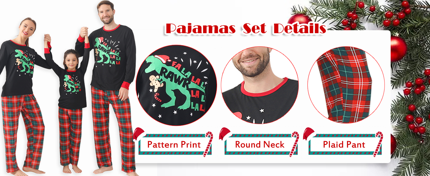 Matching family christmas pajamas
