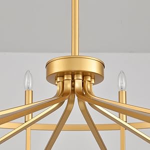 circle chandelier