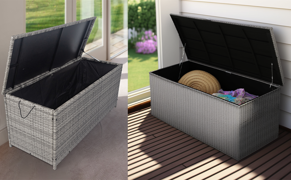 Civil Furniture Deck Box Outdoor Storage Box Outdoor